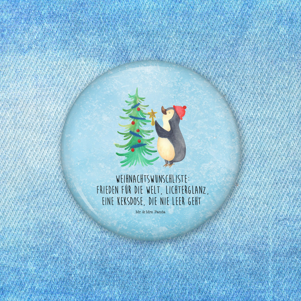 50mm Button Pinguin Weihnachtsbaum 50mm Button, Button, Pin, Anstecknadel, Winter, Weihnachten, Weihnachtsdeko, Nikolaus, Advent, Heiligabend, Wintermotiv, Pinguin