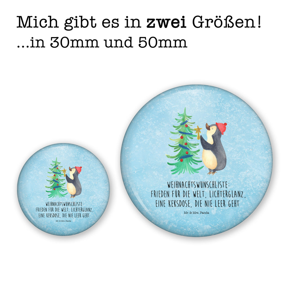 50mm Button Pinguin Weihnachtsbaum 50mm Button, Button, Pin, Anstecknadel, Winter, Weihnachten, Weihnachtsdeko, Nikolaus, Advent, Heiligabend, Wintermotiv, Pinguin
