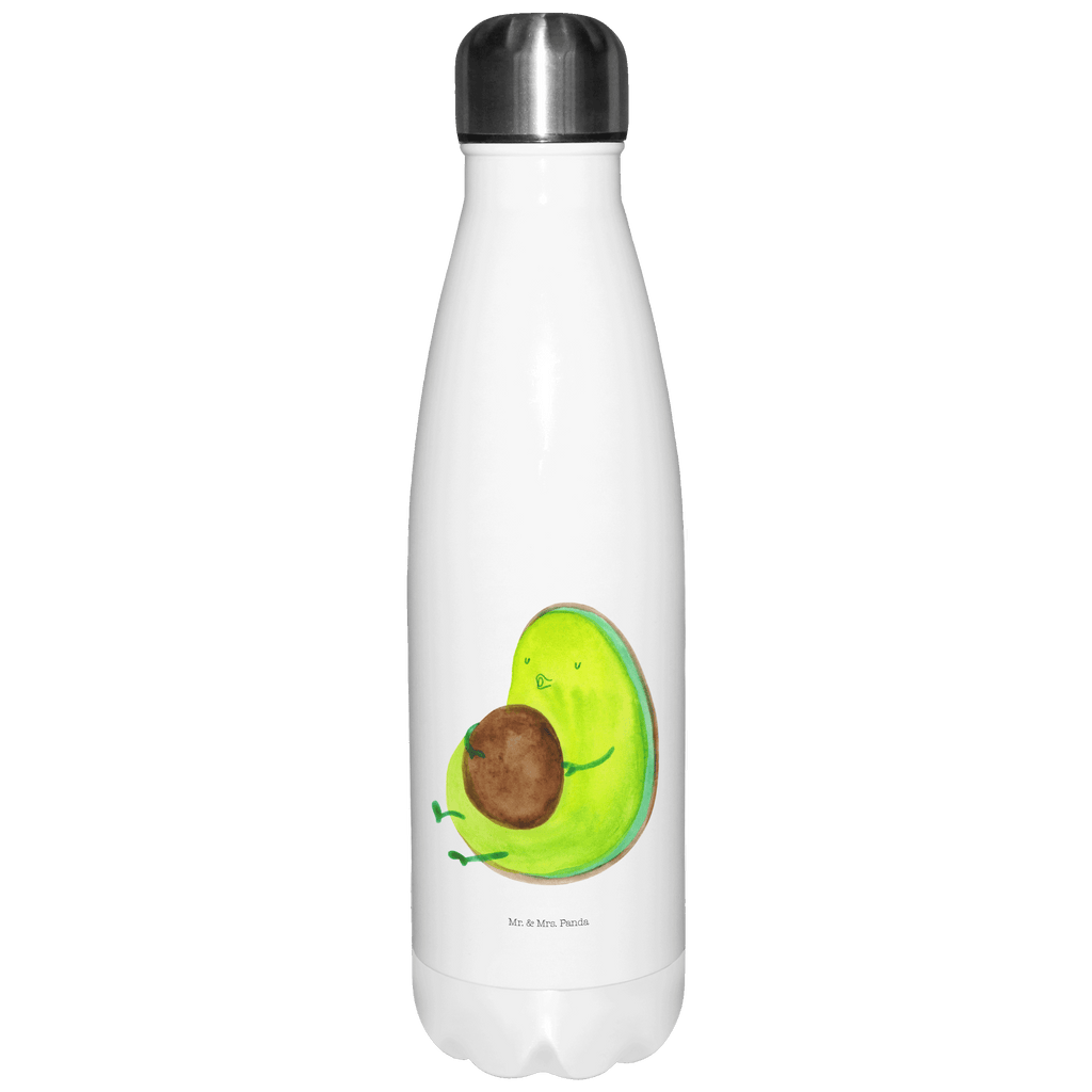 Thermosflasche Avocado pfeift Isolierflasche, Thermoflasche, Trinkflasche, Thermos, Edelstahl, Avocado, Veggie, Vegan, Gesund, Diät, Abnehmen, Ernährung, dick sein, Pummelfee