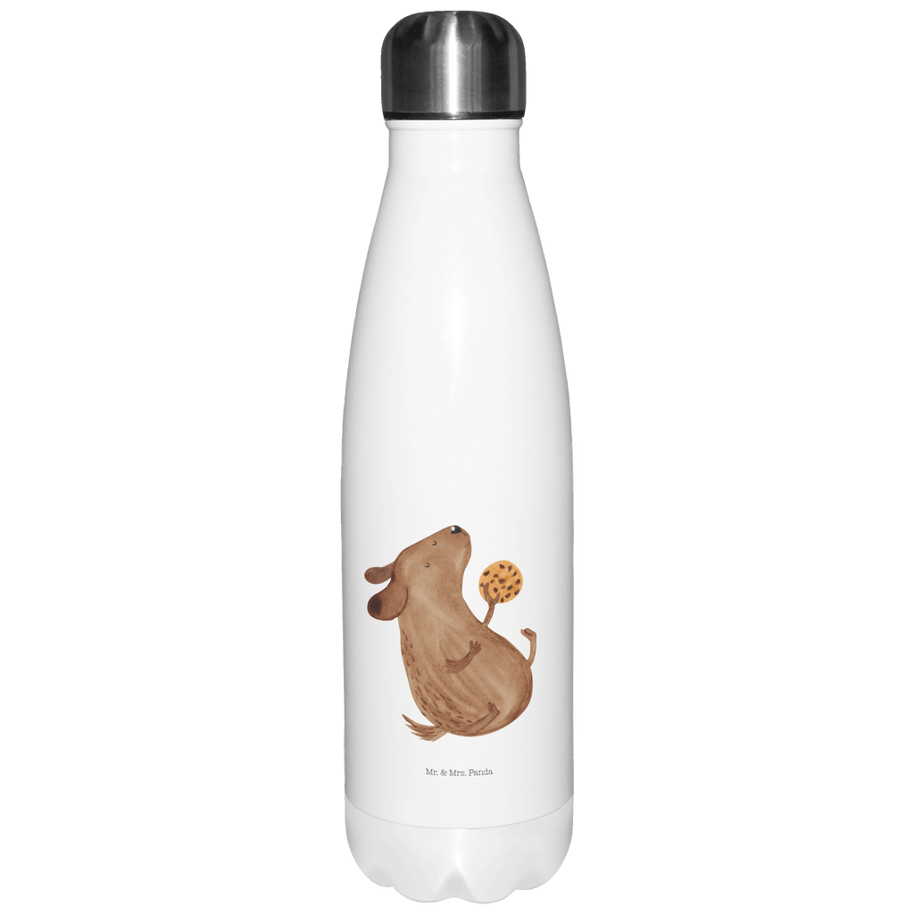 Thermosflasche Hund Keks Isolierflasche, Thermoflasche, Trinkflasche, Thermos, Edelstahl, Hund, Hundemotiv, Haustier, Hunderasse, Tierliebhaber, Hundebesitzer, Sprüche, Hundekekse, Leckerli, Hundeleckerli, Hundesnacks