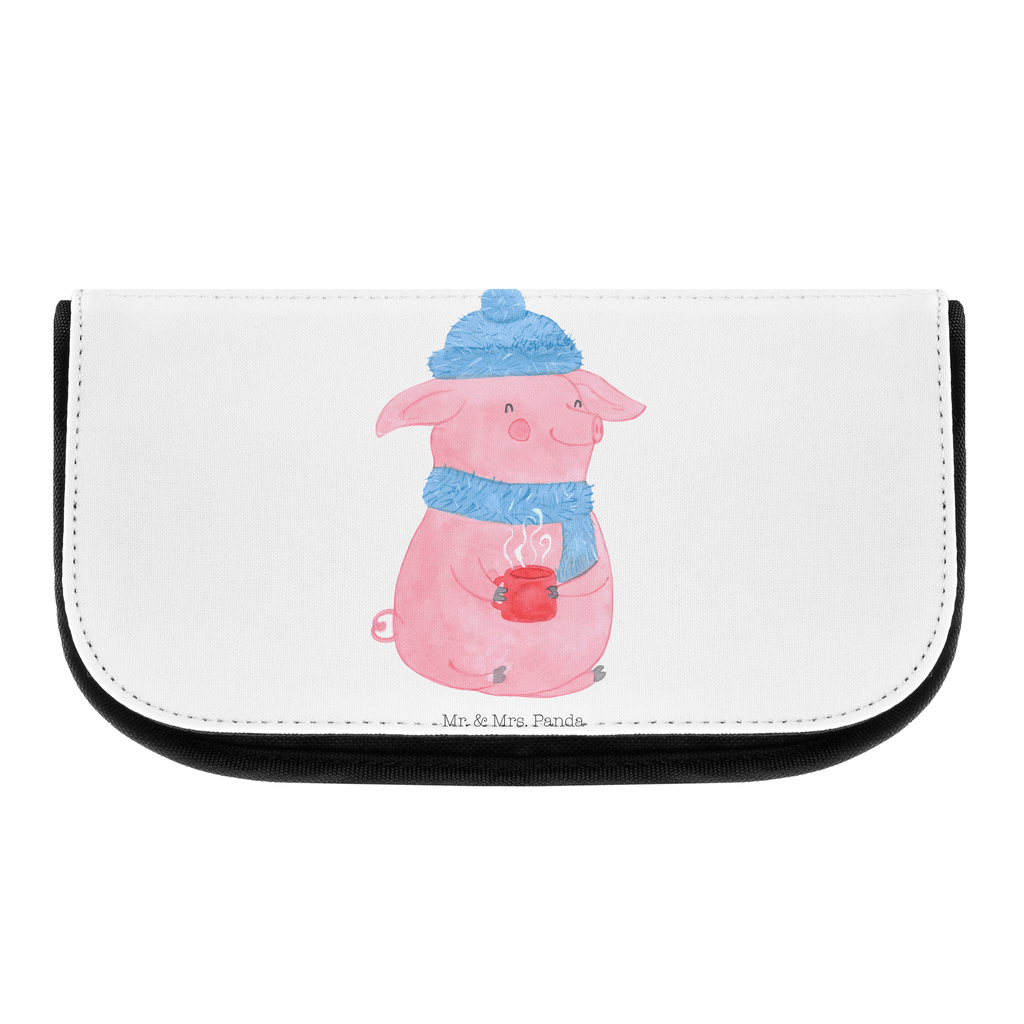 Kosmetiktasche Glühschwein Kosmetikbeutel, Kulturtasche, Kulturbeutel, Schminktasche, Make-Up Tasche, Winter, Weihnachten, Weihnachtsdeko, Nikolaus, Advent, Heiligabend, Wintermotiv, Glühschwein, Glühwein, Weihnachtsmarkt, Punsch