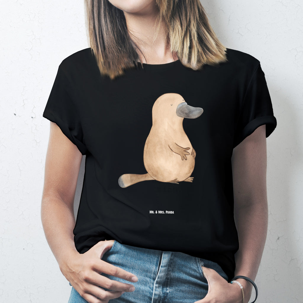 Größe XXL T-Shirt Schnabeltier mutig T-Shirt, Shirt, Tshirt, Lustiges T-Shirt, T-Shirt mit Spruch, Party, Junggesellenabschied, Jubiläum, Geburstag, Herrn, Damen, Männer, Frauen, Schlafshirt, Nachthemd, Sprüche, Meerestiere, Meer, Urlaub, Schnabeltier, Mut, mutig, Lebensweisheit, Schnabeltiere, Motivation, Training, Büro, Arbeit, Neuanfang, Neustart, Weltreise, Raodtrip