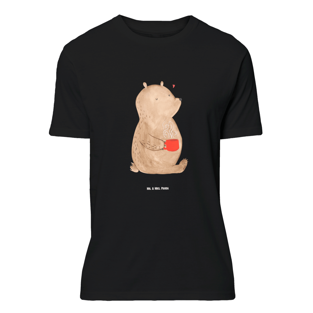 Größe M T-Shirt Bär Kaffee T-Shirt, Shirt, Tshirt, Lustiges T-Shirt, T-Shirt mit Spruch, Party, Junggesellenabschied, Jubiläum, Geburstag, Herrn, Damen, Männer, Frauen, Schlafshirt, Nachthemd, Sprüche, Bär, Teddy, Teddybär, Kaffee, Coffee, Bären, guten Morgen, Morgenroutine, Welt erobern, Welt retten, Motivation