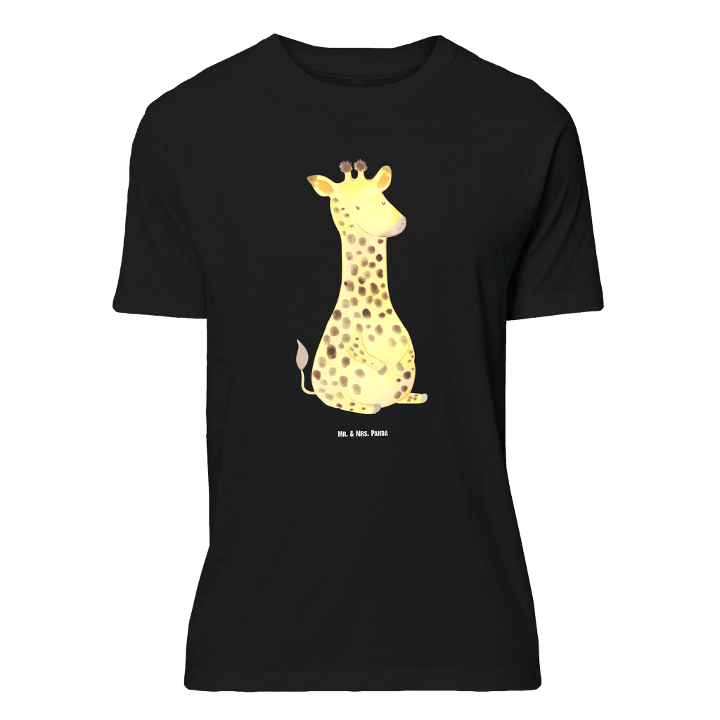 Größe L T-Shirt Giraffe Zufrieden T-Shirt, Shirt, Tshirt, Lustiges T-Shirt, T-Shirt mit Spruch, Party, Junggesellenabschied, Jubiläum, Geburstag, Herrn, Damen, Männer, Frauen, Schlafshirt, Nachthemd, Sprüche, Afrika, Wildtiere, Giraffe, Zufrieden, Glück, Abenteuer