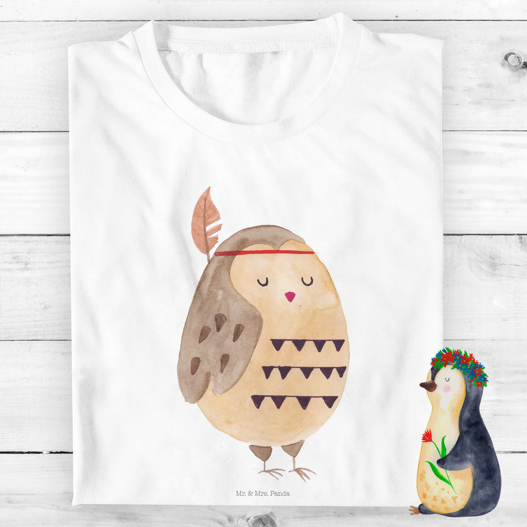 Organic Kinder T-Shirt Eule Federschmuck Kinder T-Shirt, Kinder T-Shirt Mädchen, Kinder T-Shirt Jungen, Eule, Eule Deko, Owl, Das Leben ist ein Abenteuer, Reisespruch, Federschmuck, Dekoration