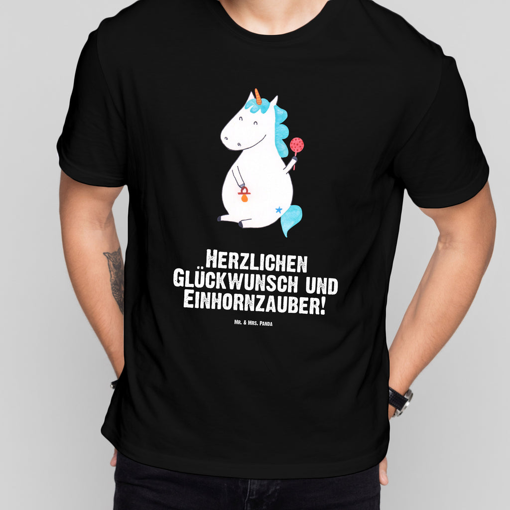 Größe L T-Shirt Einhorn Baby T-Shirt, Shirt, Tshirt, Lustiges T-Shirt, T-Shirt mit Spruch, Party, Junggesellenabschied, Jubiläum, Geburstag, Herrn, Damen, Männer, Frauen, Schlafshirt, Nachthemd, Sprüche, Einhorn, Einhörner, Einhorn Deko, Pegasus, Unicorn, Mutter, Geburt, Geburtstag, erstes Kind, Baby, Babyglück, Nachwuchs, Eltern, Kind, Schnuller