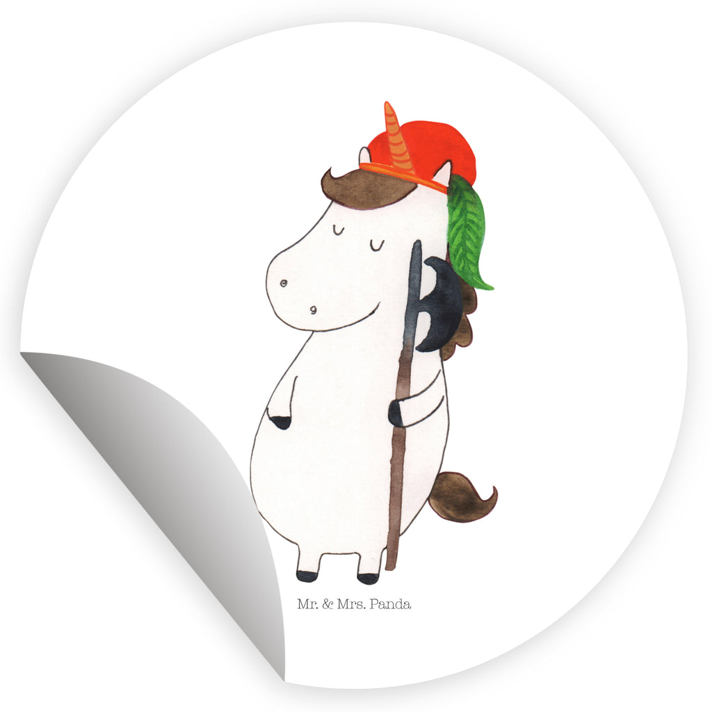 120mm Rund Aufkleber Einhorn Bube Sticker, Aufkleber, Etikett, Kinder, rund, Einhorn, Einhörner, Einhorn Deko, Pegasus, Unicorn, Bube, Mittelalter