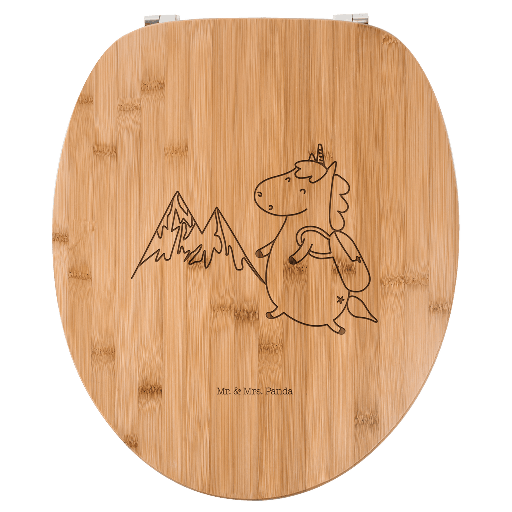 WC Sitz Einhorn Bergsteiger Klobrille, Klodeckel, Toilettendeckel, WC-Sitz, Toilette, Einhorn, Einhörner, Einhorn Deko, Pegasus, Unicorn, Bergsteiger, Abenteuer, Berge, Abenteurer, Weltenbummler, Weltreise, Reisen, Urlaub, Entdecker