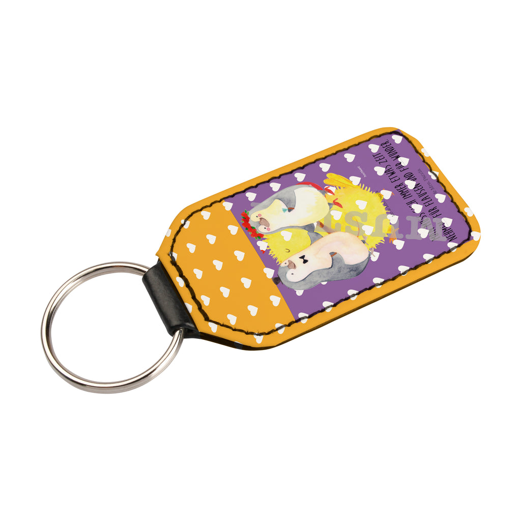 Rechteckig Schlüsselanhänger Pinguin Heirat Schlüsselanhänger, Anhänger, Taschenanhänger, Glücksbringer, Schutzengel, Liebe, Partner, Freund, Freundin, Ehemann, Ehefrau, Heiraten, Verlobung, Heiratsantrag, Liebesgeschenk, Jahrestag, Hocheitstag