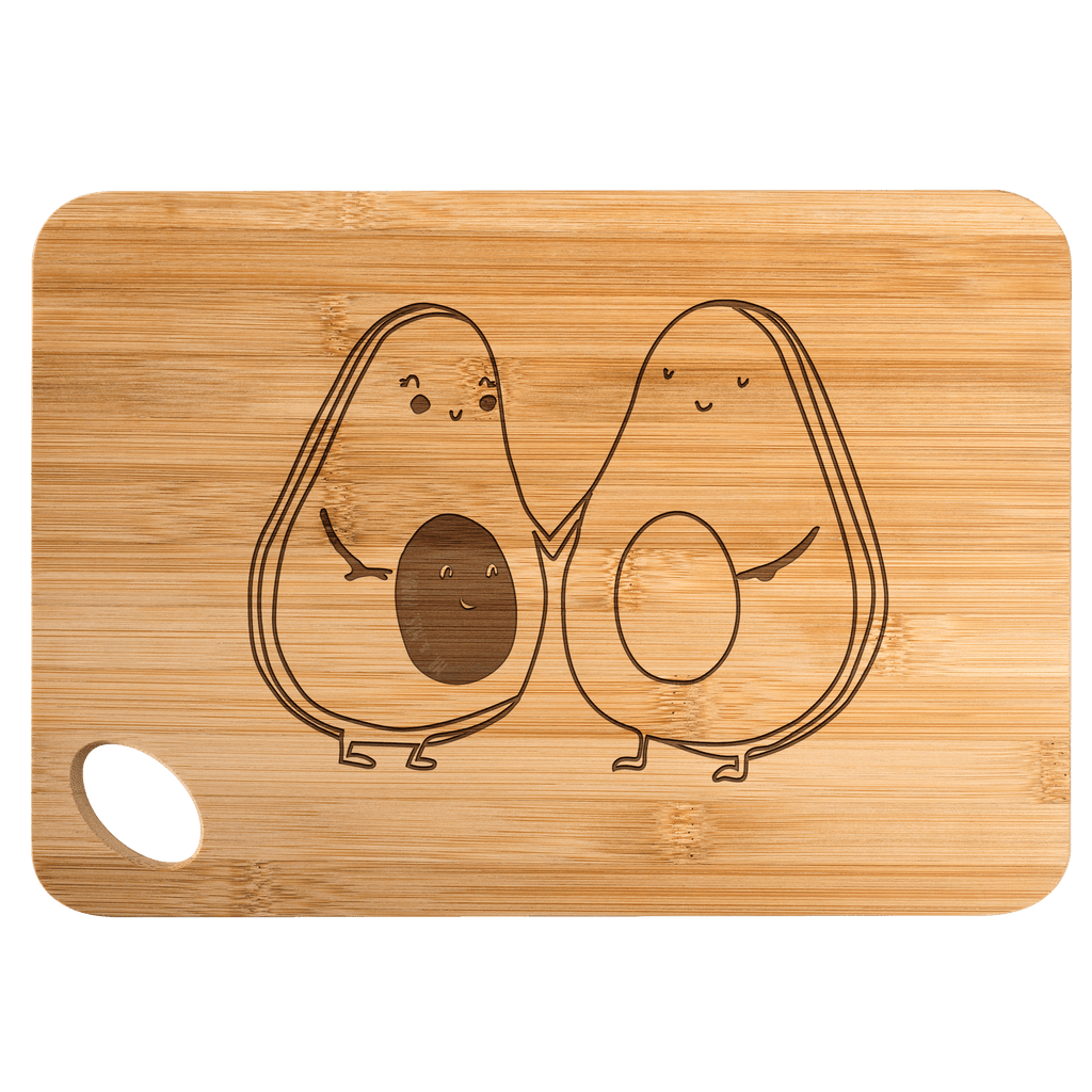 Bambus - Schneidebrett Avocado Pärchen Küchenbrett, Frühstücksbrett, Hackbrett, Brett, Holzbrettchen, Avocado, Veggie, Vegan, Gesund, Avocuddle, Liebe, Schwangerschaft, Familie, Babyshower, Babyparty, Hochzeit, Kinder, Avocados, Geburt