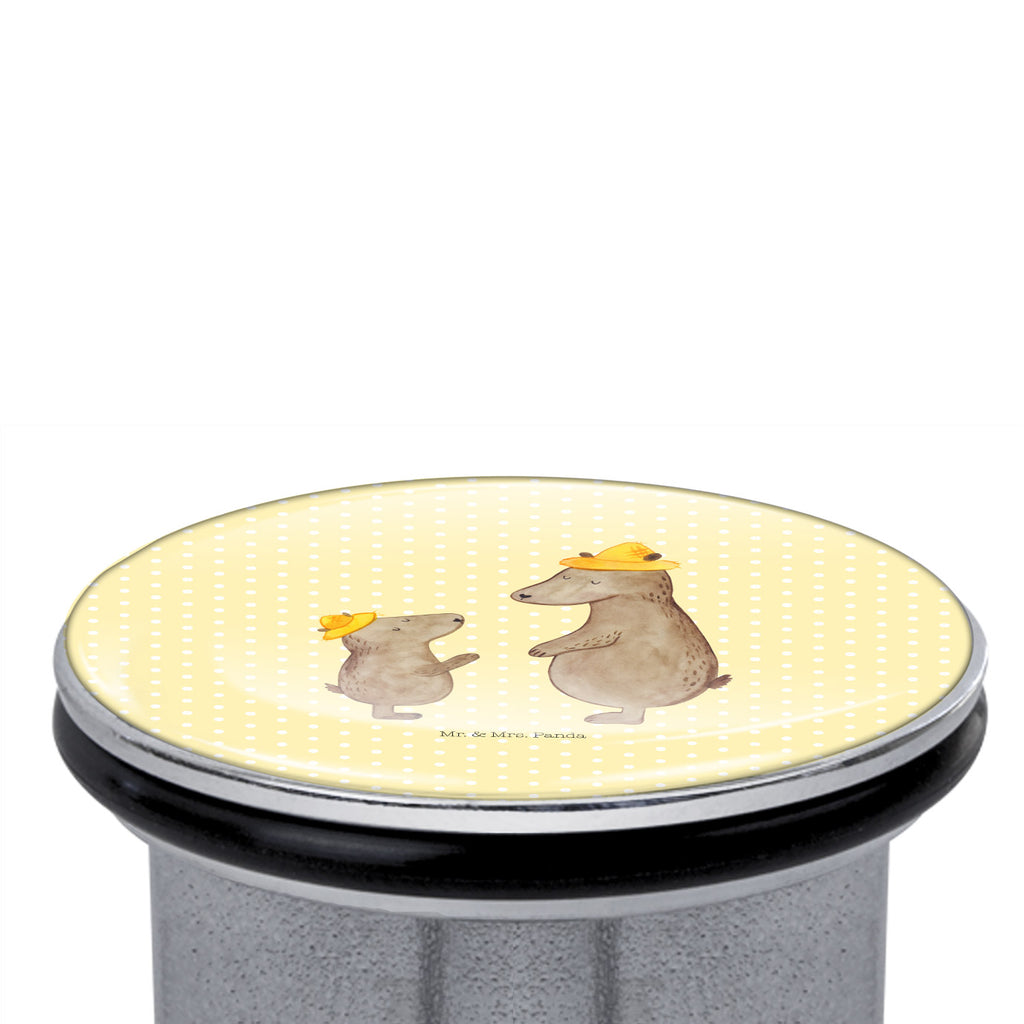 Waschbecken Stöpsel Bären mit Hut Abflussstöpsel, Stöpsel, Waschbecken, Ablaufgarnitur, Waschbecken Stopfen, Familie, Vatertag, Muttertag, Bruder, Schwester, Mama, Papa, Oma, Opa, Bär, Bären, Vater, Papi, Paps, Dad, Daddy, Lieblingsmensch, Sohn, Söhne, Kind, Kinder, Vater-Sohn, Family, Vorbild