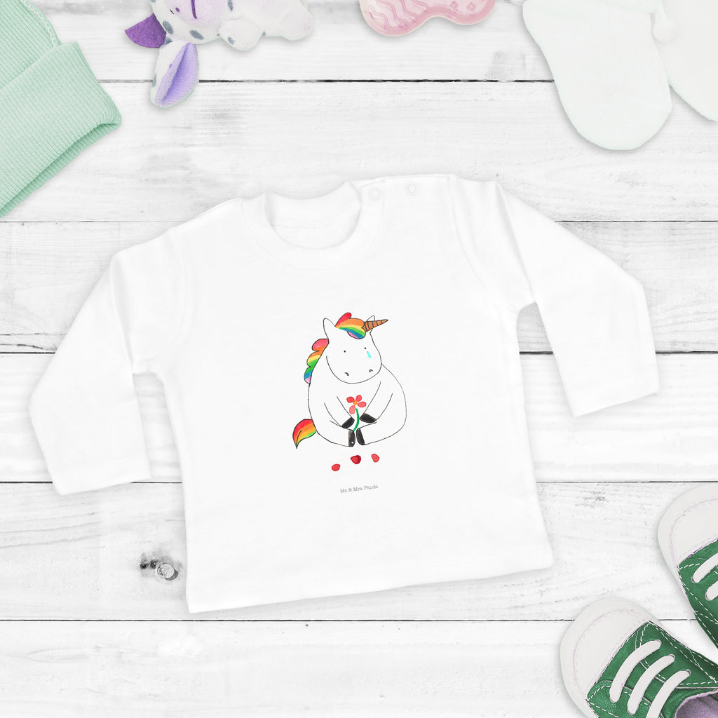 18-24 Monate Baby Longsleeve Einhorn Traurig Mädchen, Jungen, Baby, Langarm, Bio, Kleidung, Longsleeve, Einhorn, Einhörner, Einhorn Deko, Pegasus, Unicorn, Glitzer, Trösten. Freundschaft, Freunde, Liebe, Trauer, Grußkarte, Blume