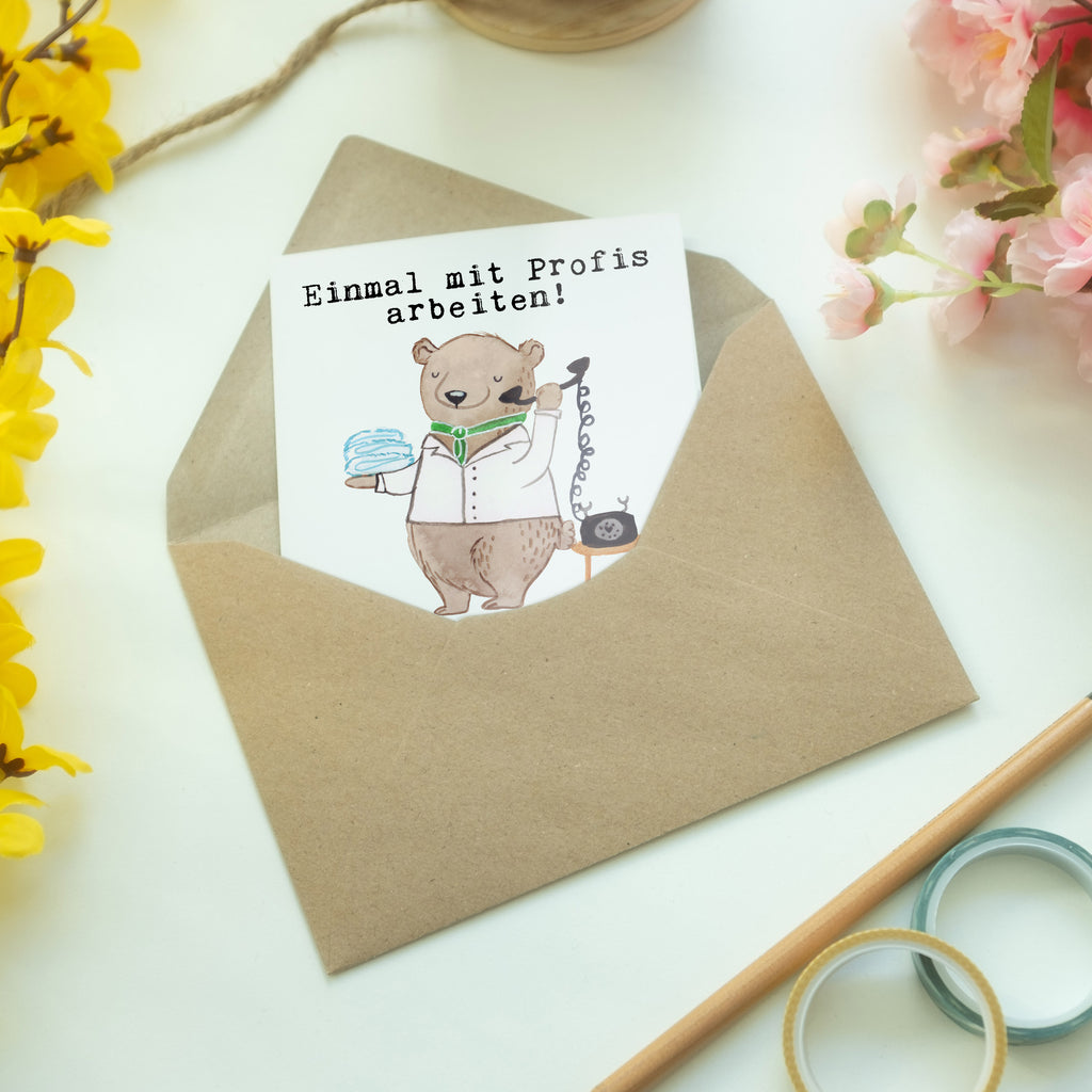 Grußkarte Hotelkauffrau aus Leidenschaft Klappkarte, Einladungskarte, Glückwunschkarte, Hochzeitskarte, Geburtstagskarte, Karte, Beruf, Ausbildung, Jubiläum, Abschied, Rente, Kollege, Kollegin, Geschenk, Schenken, Arbeitskollege, Mitarbeiter, Firma, Danke, Dankeschön, Hotelkauffrau, Hotelfachfrau, Hotelfachangestellte, Hotelier, Hoteleröffnung