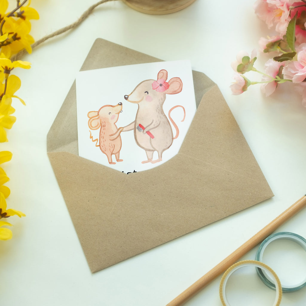 Grußkarte Heilpädagogin mit Herz Klappkarte, Einladungskarte, Glückwunschkarte, Hochzeitskarte, Geburtstagskarte, Karte, Beruf, Ausbildung, Jubiläum, Abschied, Rente, Kollege, Kollegin, Geschenk, Schenken, Arbeitskollege, Mitarbeiter, Firma, Danke, Dankeschön, Heilpädagogin, Heilpädagogik, Studium