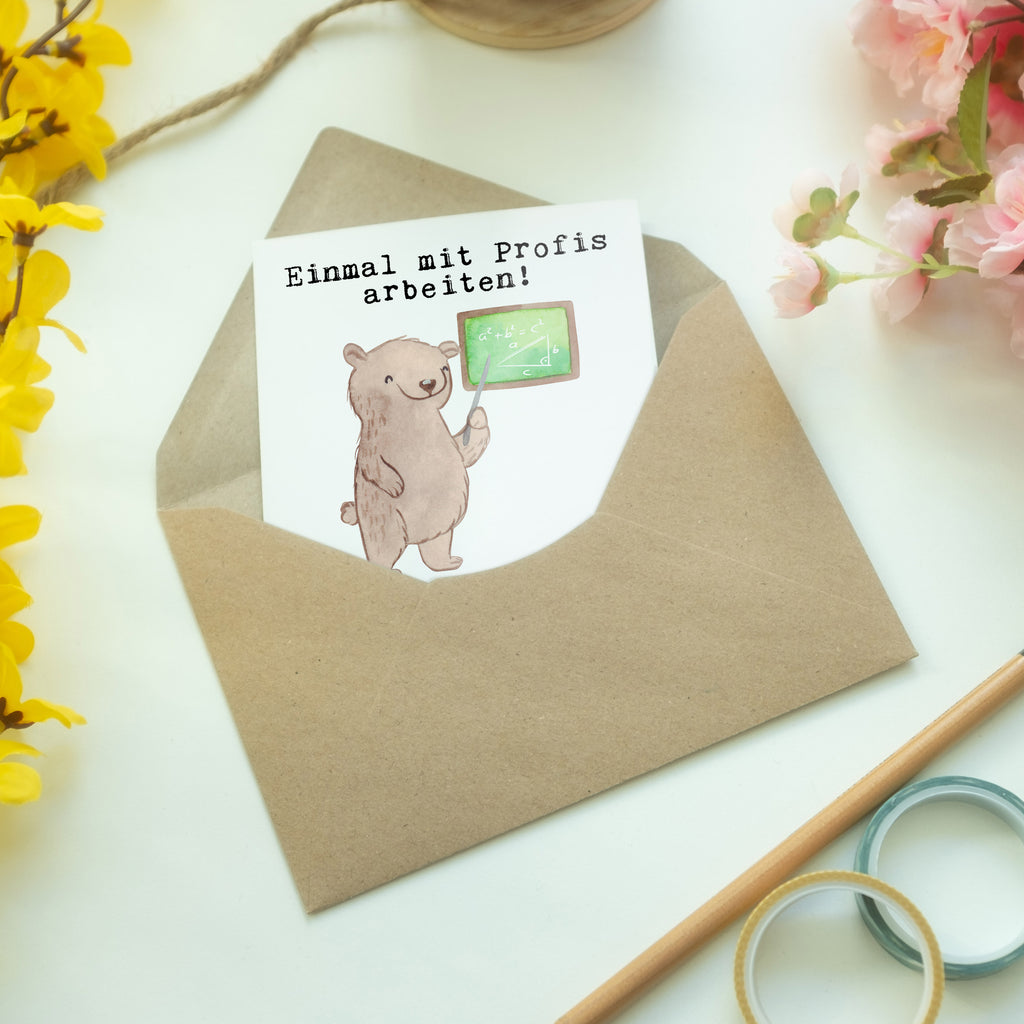 Grußkarte Mathematiklehrer aus Leidenschaft Klappkarte, Einladungskarte, Glückwunschkarte, Hochzeitskarte, Geburtstagskarte, Karte, Beruf, Ausbildung, Jubiläum, Abschied, Rente, Kollege, Kollegin, Geschenk, Schenken, Arbeitskollege, Mitarbeiter, Firma, Danke, Dankeschön, Mathematiklehrer, Lehramtstudent, Referendariat, Mathelehrer, Matheunterricht