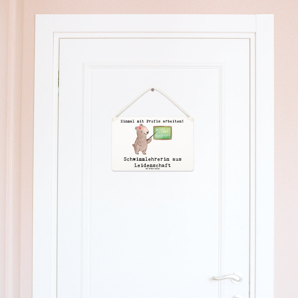 Deko Schild Schwimmlehrerin aus Leidenschaft Dekoschild, Deko Schild, Schild, Tür Schild, Türschild, Holzschild, Wandschild, Wanddeko, Beruf, Ausbildung, Jubiläum, Abschied, Rente, Kollege, Kollegin, Geschenk, Schenken, Arbeitskollege, Mitarbeiter, Firma, Danke, Dankeschön, Schwimmlehrerin, Schwimmbad, Schwimmschule, Schwimmverein