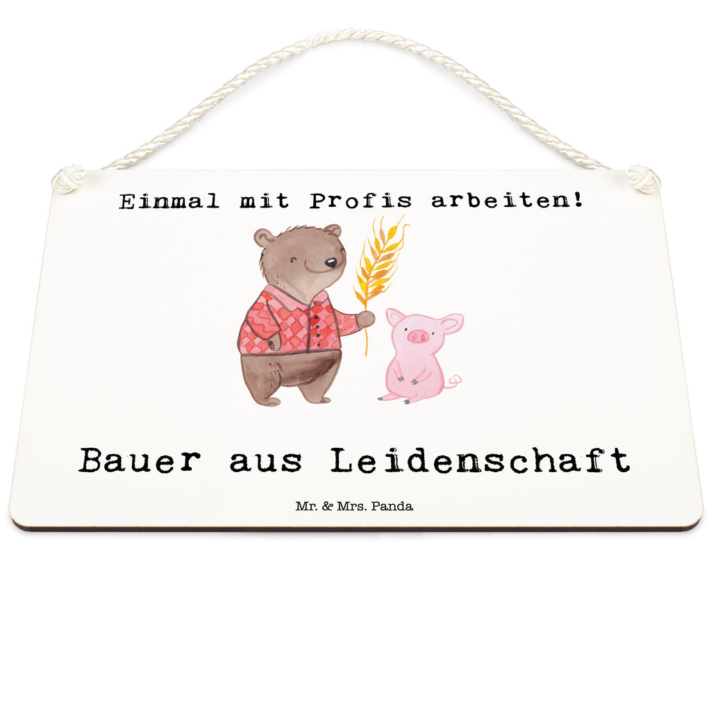 Deko Schild Bauer aus Leidenschaft Dekoschild, Deko Schild, Schild, Tür Schild, Türschild, Holzschild, Wandschild, Wanddeko, Beruf, Ausbildung, Jubiläum, Abschied, Rente, Kollege, Kollegin, Geschenk, Schenken, Arbeitskollege, Mitarbeiter, Firma, Danke, Dankeschön, Landwirt; Bauer, Tierwirt, Agronom, Farmer, Bauernhof