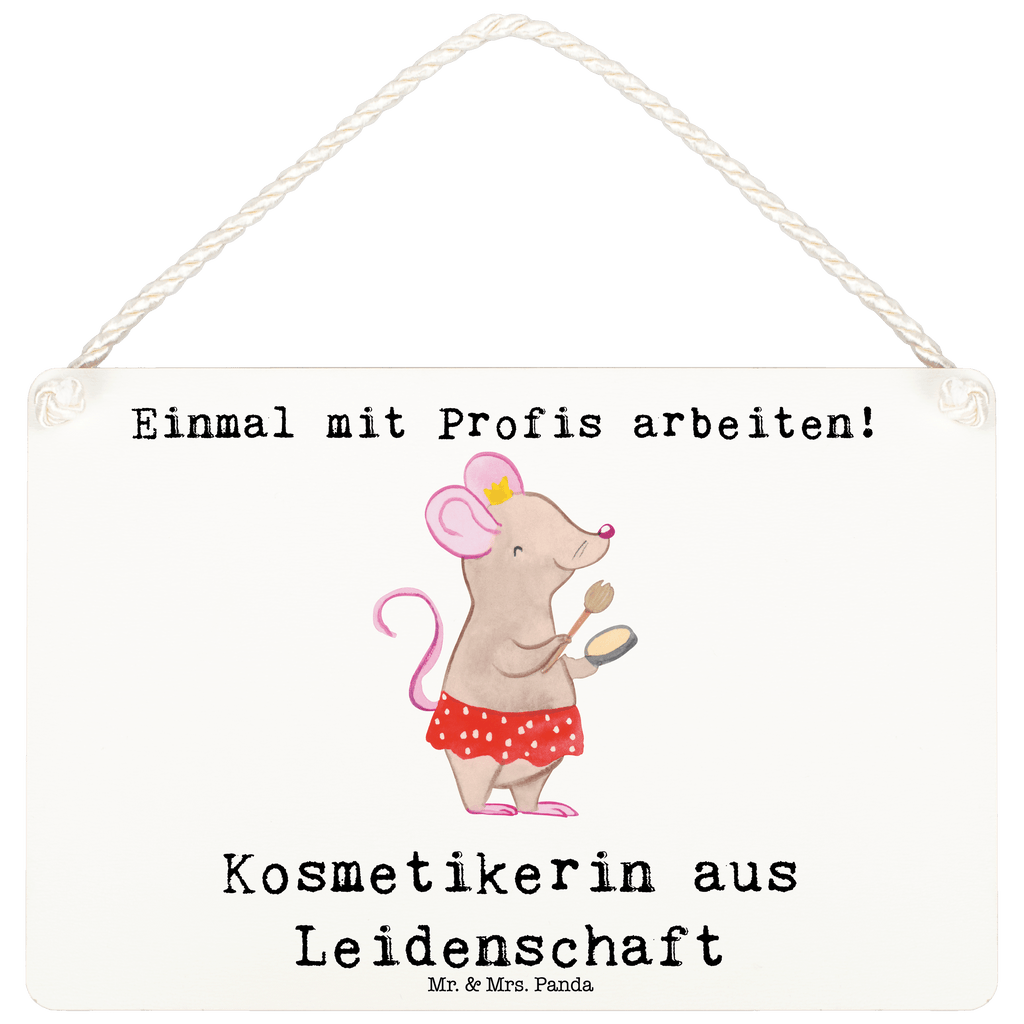 Deko Schild Kosmetikerin aus Leidenschaft Dekoschild, Deko Schild, Schild, Tür Schild, Türschild, Holzschild, Wandschild, Wanddeko, Beruf, Ausbildung, Jubiläum, Abschied, Rente, Kollege, Kollegin, Geschenk, Schenken, Arbeitskollege, Mitarbeiter, Firma, Danke, Dankeschön, Kosmetikerin, Make Up Artist, Maskenbildnerin, Visagistin, Beauty Salon, Kosmetikstudio, Eröffnung