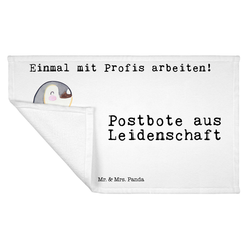 Gäste Handtuch Postbote aus Leidenschaft Gästetuch, Reisehandtuch, Sport Handtuch, Frottier, Kinder Handtuch, Beruf, Ausbildung, Jubiläum, Abschied, Rente, Kollege, Kollegin, Geschenk, Schenken, Arbeitskollege, Mitarbeiter, Firma, Danke, Dankeschön, Postbote, Briefzusteller, Briefträger, Postler