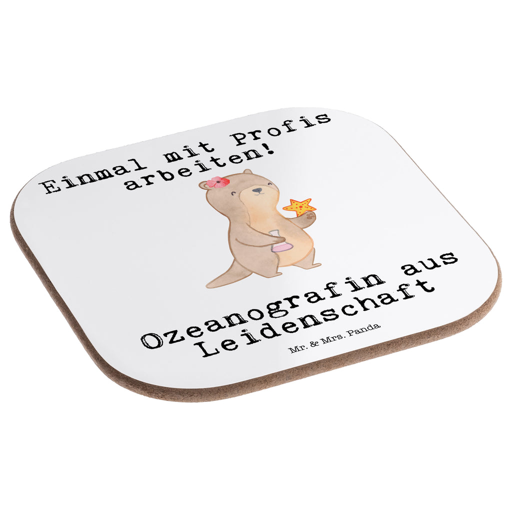 Quadratische Untersetzer Ozeanografin aus Leidenschaft Bierdeckel, Glasuntersetzer, Untersetzer Gläser, Getränkeuntersetzer, Beruf, Ausbildung, Jubiläum, Abschied, Rente, Kollege, Kollegin, Geschenk, Schenken, Arbeitskollege, Mitarbeiter, Firma, Danke, Dankeschön, Ozeanografin, Meeresbiologe, Meereskundler, Naturwissenschaftler, Meeresforscher, maritime Forschung, Studium