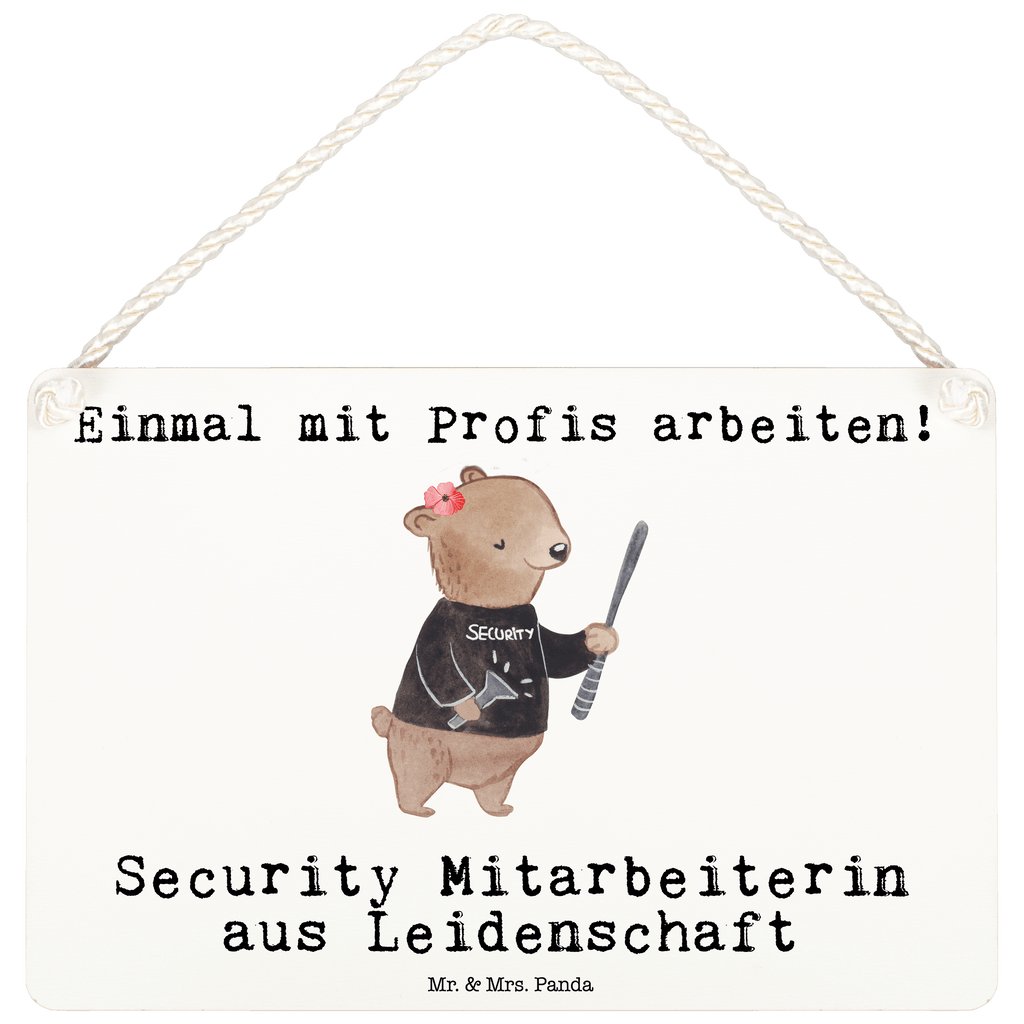 Deko Schild Security Mitarbeiterin aus Leidenschaft Dekoschild, Deko Schild, Schild, Tür Schild, Türschild, Holzschild, Wandschild, Wanddeko, Beruf, Ausbildung, Jubiläum, Abschied, Rente, Kollege, Kollegin, Geschenk, Schenken, Arbeitskollege, Mitarbeiter, Firma, Danke, Dankeschön
