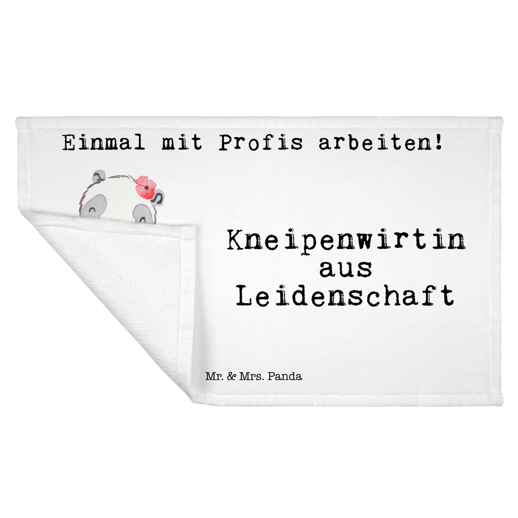 Gäste Handtuch Kneipenwirtin aus Leidenschaft Gästetuch, Reisehandtuch, Sport Handtuch, Frottier, Kinder Handtuch, Beruf, Ausbildung, Jubiläum, Abschied, Rente, Kollege, Kollegin, Geschenk, Schenken, Arbeitskollege, Mitarbeiter, Firma, Danke, Dankeschön, Kneipenwirtin, Gastwirtin, Gaststätte, Kneipe, Eröffnung, Barkeeperin, Rum, Bar