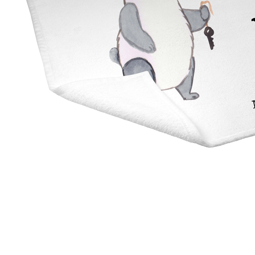 Gäste Handtuch Vermieterin aus Leidenschaft Gästetuch, Reisehandtuch, Sport Handtuch, Frottier, Kinder Handtuch, Beruf, Ausbildung, Jubiläum, Abschied, Rente, Kollege, Kollegin, Geschenk, Schenken, Arbeitskollege, Mitarbeiter, Firma, Danke, Dankeschön