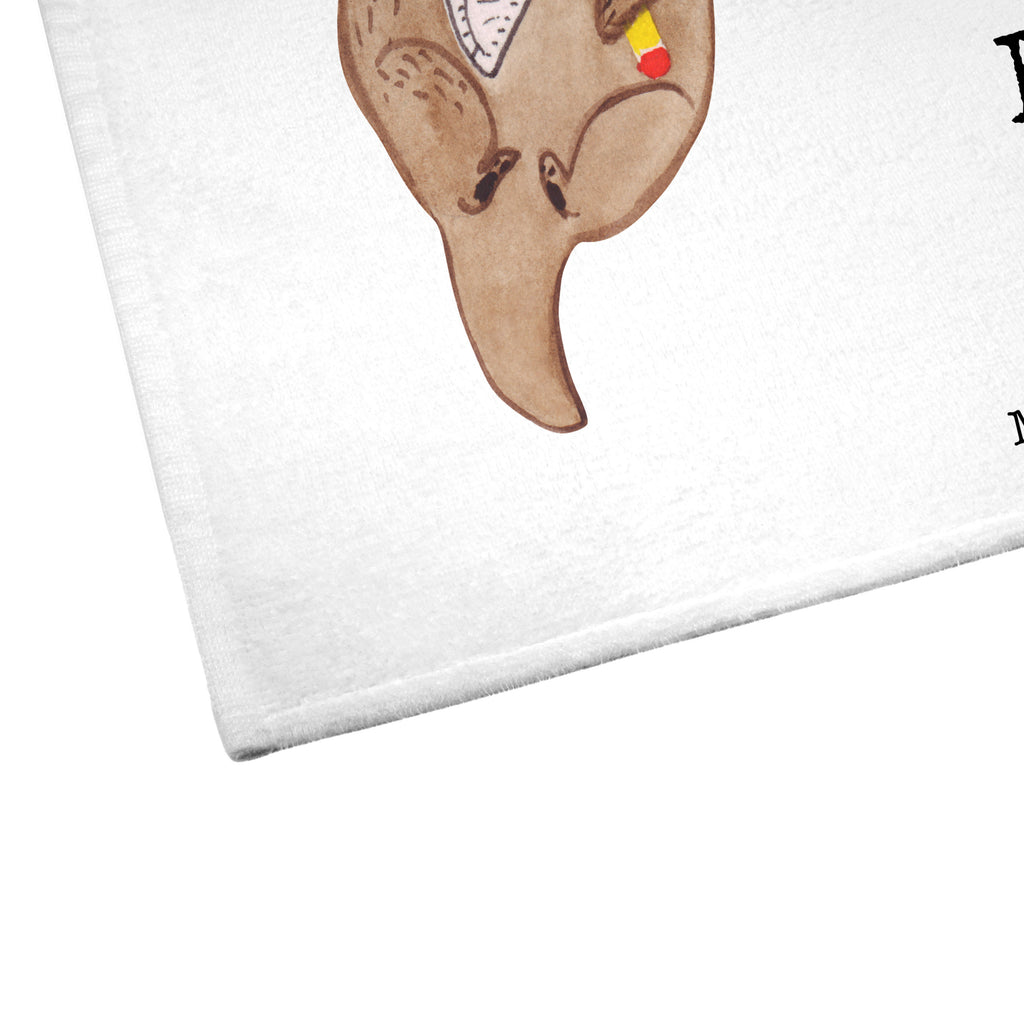 Gäste Handtuch Bauzeichnerin mit Herz Gästetuch, Reisehandtuch, Sport Handtuch, Frottier, Kinder Handtuch, Beruf, Ausbildung, Jubiläum, Abschied, Rente, Kollege, Kollegin, Geschenk, Schenken, Arbeitskollege, Mitarbeiter, Firma, Danke, Dankeschön