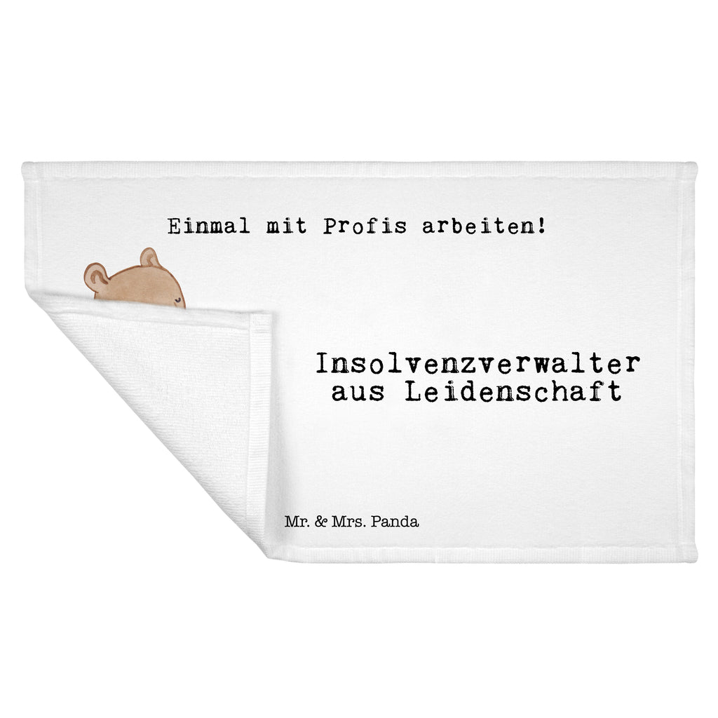 Gäste Handtuch Insolvenzverwalter aus Leidenschaft Gästetuch, Reisehandtuch, Sport Handtuch, Frottier, Kinder Handtuch, Beruf, Ausbildung, Jubiläum, Abschied, Rente, Kollege, Kollegin, Geschenk, Schenken, Arbeitskollege, Mitarbeiter, Firma, Danke, Dankeschön