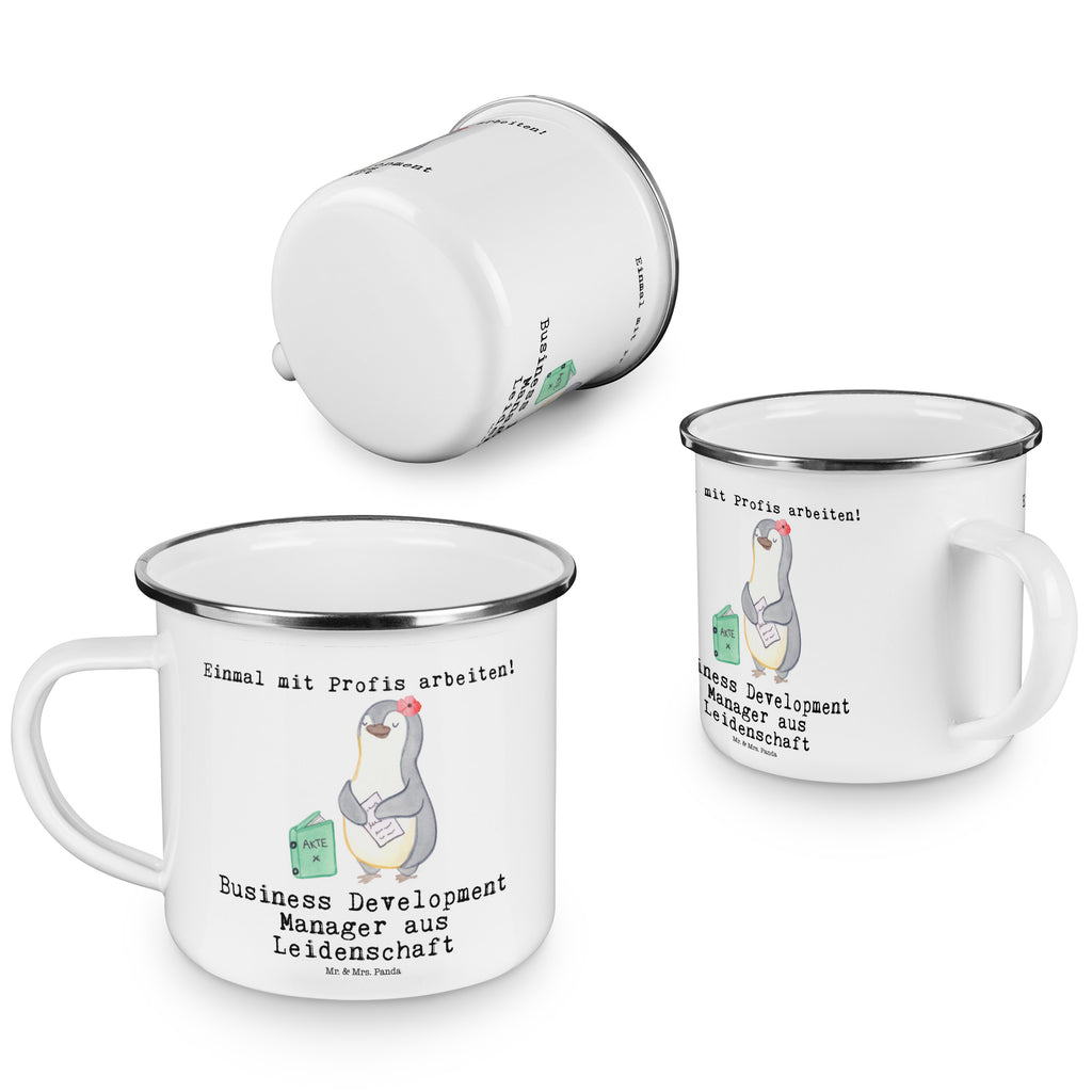 Camping Emaille Tasse Business Development Manager aus Leidenschaft Campingtasse, Trinkbecher, Metalltasse, Outdoor Tasse, Emaille Trinkbecher, Blechtasse Outdoor, Emaille Campingbecher, Edelstahl Trinkbecher, Metalltasse für Camping, Kaffee Blechtasse, Camping Tasse Metall, Beruf, Ausbildung, Jubiläum, Abschied, Rente, Kollege, Kollegin, Geschenk, Schenken, Arbeitskollege, Mitarbeiter, Firma, Danke, Dankeschön