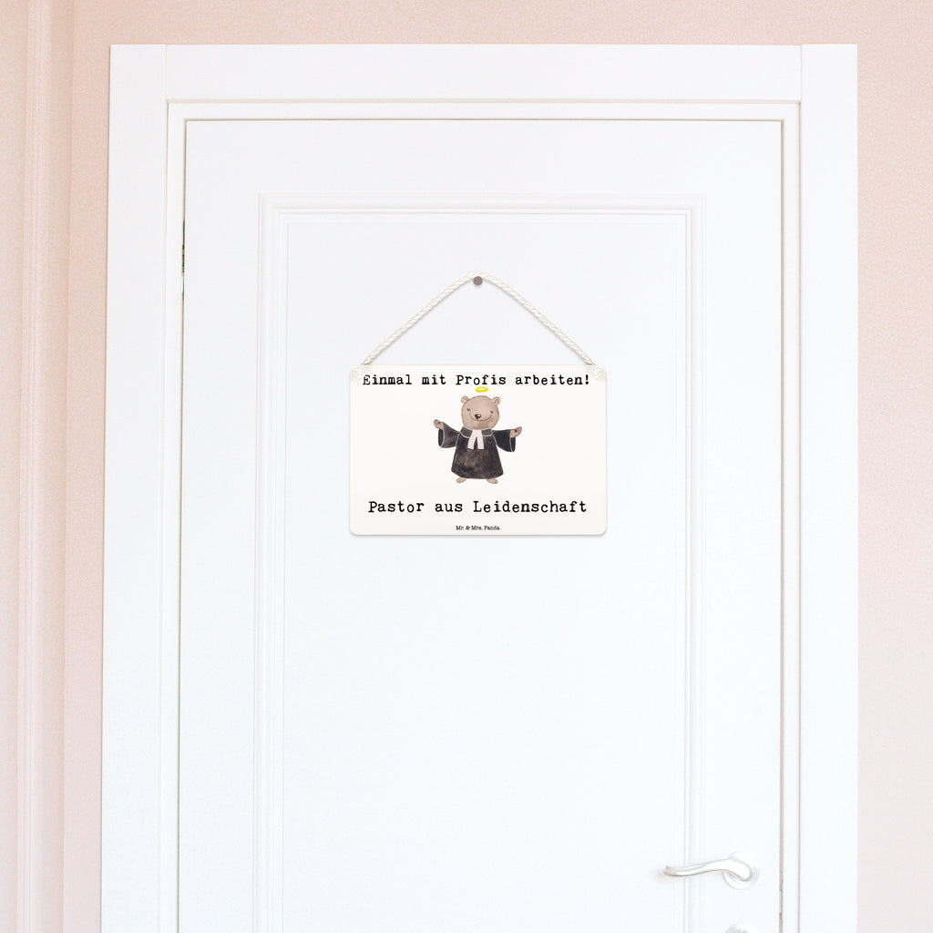 Deko Schild Pastor aus Leidenschaft Dekoschild, Deko Schild, Schild, Tür Schild, Türschild, Holzschild, Wandschild, Wanddeko, Beruf, Ausbildung, Jubiläum, Abschied, Rente, Kollege, Kollegin, Geschenk, Schenken, Arbeitskollege, Mitarbeiter, Firma, Danke, Dankeschön, Pastor, Diener Gottes<br />Geistlicher, Pfarrer, Prediger<br />Priester, Theologe, Kirche