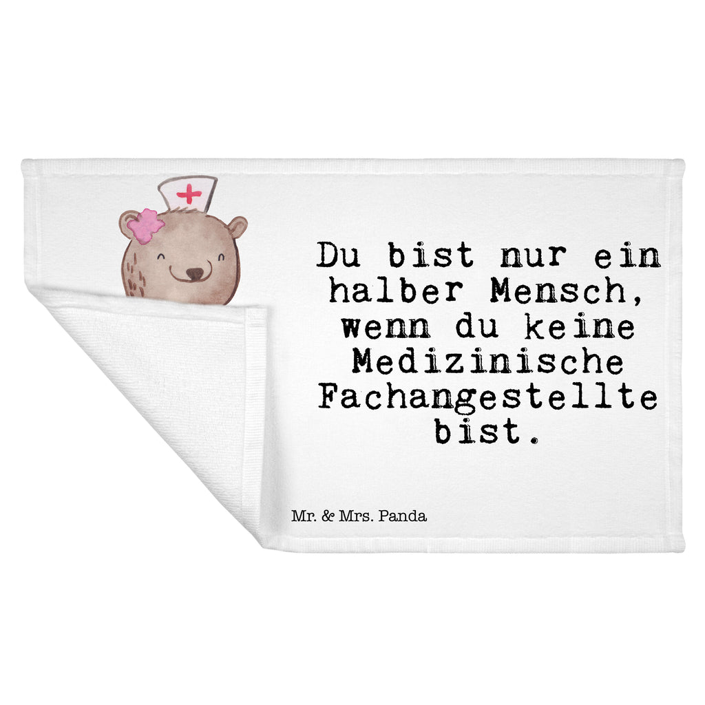 Gäste Handtuch Medizinische Fachangestellte mit Herz Gästetuch, Reisehandtuch, Sport Handtuch, Frottier, Kinder Handtuch, Beruf, Ausbildung, Jubiläum, Abschied, Rente, Kollege, Kollegin, Geschenk, Schenken, Arbeitskollege, Mitarbeiter, Firma, Danke, Dankeschön, Arzthelferin, Medizinische Fachangestellte, Sprechstundenhilfe