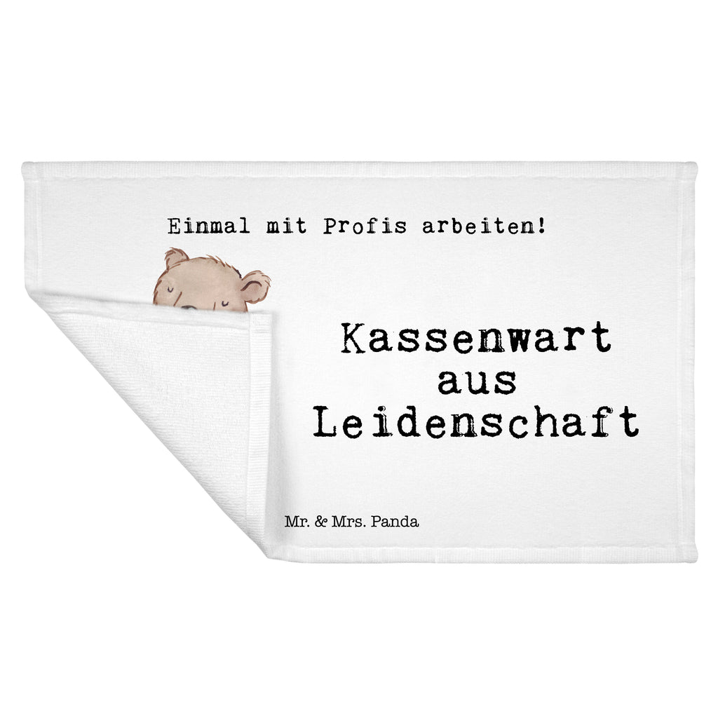 Gäste Handtuch Kassenwart aus Leidenschaft Gästetuch, Reisehandtuch, Sport Handtuch, Frottier, Kinder Handtuch, Beruf, Ausbildung, Jubiläum, Abschied, Rente, Kollege, Kollegin, Geschenk, Schenken, Arbeitskollege, Mitarbeiter, Firma, Danke, Dankeschön, Kassenwart, Schatzmeister, Verein