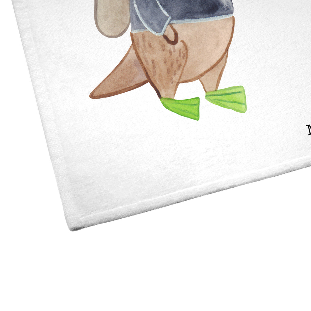 Gäste Handtuch Taucherin mit Herz Gästetuch, Reisehandtuch, Sport Handtuch, Frottier, Kinder Handtuch, Beruf, Ausbildung, Jubiläum, Abschied, Rente, Kollege, Kollegin, Geschenk, Schenken, Arbeitskollege, Mitarbeiter, Firma, Danke, Dankeschön