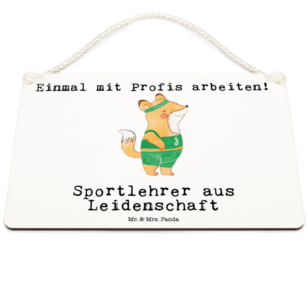Deko Schild Sportlehrer aus Leidenschaft Dekoschild, Deko Schild, Schild, Tür Schild, Türschild, Holzschild, Wandschild, Wanddeko, Beruf, Ausbildung, Jubiläum, Abschied, Rente, Kollege, Kollegin, Geschenk, Schenken, Arbeitskollege, Mitarbeiter, Firma, Danke, Dankeschön