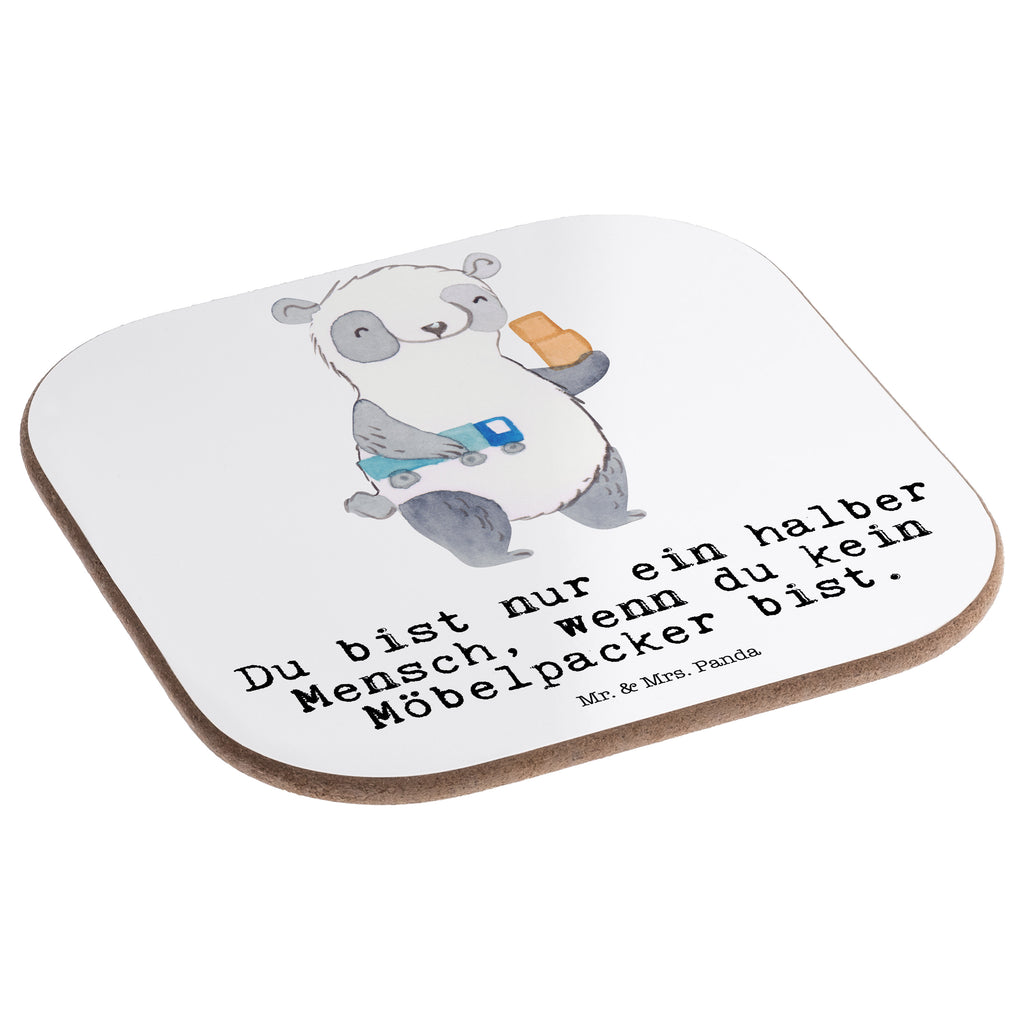 Quadratische Untersetzer Möbelpacker mit Herz Bierdeckel, Glasuntersetzer, Untersetzer Gläser, Getränkeuntersetzer, Beruf, Ausbildung, Jubiläum, Abschied, Rente, Kollege, Kollegin, Geschenk, Schenken, Arbeitskollege, Mitarbeiter, Firma, Danke, Dankeschön, Möbelpacker, Umzugshelfer, Umzugsfirma, Umzugsservice