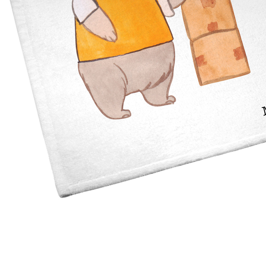 Gäste Handtuch Lieferdienstmitarbeiterin mit Herz Gästetuch, Reisehandtuch, Sport Handtuch, Frottier, Kinder Handtuch, Beruf, Ausbildung, Jubiläum, Abschied, Rente, Kollege, Kollegin, Geschenk, Schenken, Arbeitskollege, Mitarbeiter, Firma, Danke, Dankeschön, Lieferdienstmitarbeiterin, Pizzabäckerin, Pizzabotin, Pizzabringdienst, Lieferbringdienst