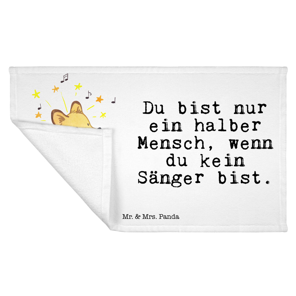 Gäste Handtuch Sänger mit Herz Gästetuch, Reisehandtuch, Sport Handtuch, Frottier, Kinder Handtuch, Beruf, Ausbildung, Jubiläum, Abschied, Rente, Kollege, Kollegin, Geschenk, Schenken, Arbeitskollege, Mitarbeiter, Firma, Danke, Dankeschön