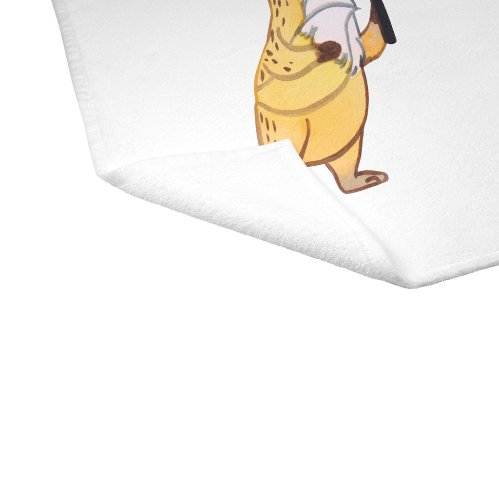 Gäste Handtuch Sänger mit Herz Gästetuch, Reisehandtuch, Sport Handtuch, Frottier, Kinder Handtuch, Beruf, Ausbildung, Jubiläum, Abschied, Rente, Kollege, Kollegin, Geschenk, Schenken, Arbeitskollege, Mitarbeiter, Firma, Danke, Dankeschön