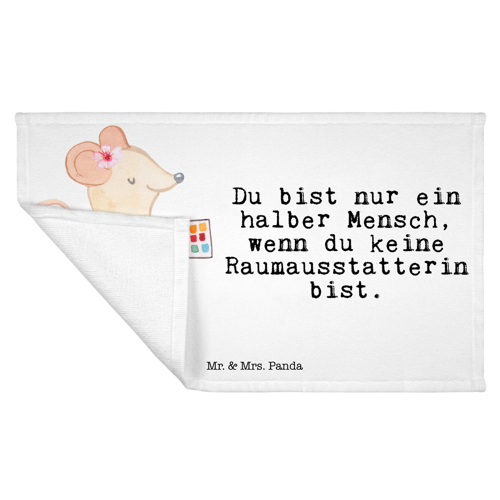 Gäste Handtuch Raumausstatterin mit Herz Gästetuch, Reisehandtuch, Sport Handtuch, Frottier, Kinder Handtuch, Beruf, Ausbildung, Jubiläum, Abschied, Rente, Kollege, Kollegin, Geschenk, Schenken, Arbeitskollege, Mitarbeiter, Firma, Danke, Dankeschön