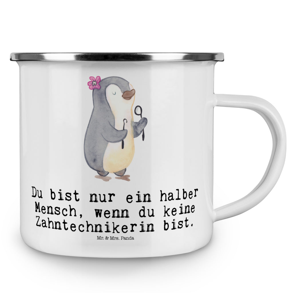 Camping Emaille Tasse Zahntechnikerin mit Herz Campingtasse, Trinkbecher, Metalltasse, Outdoor Tasse, Emaille Trinkbecher, Blechtasse Outdoor, Emaille Campingbecher, Edelstahl Trinkbecher, Metalltasse für Camping, Kaffee Blechtasse, Camping Tasse Metall, Beruf, Ausbildung, Jubiläum, Abschied, Rente, Kollege, Kollegin, Geschenk, Schenken, Arbeitskollege, Mitarbeiter, Firma, Danke, Dankeschön