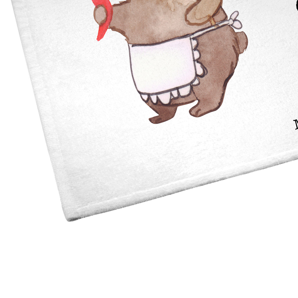 Gäste Handtuch Koch mit Herz Gästetuch, Reisehandtuch, Sport Handtuch, Frottier, Kinder Handtuch, Beruf, Ausbildung, Jubiläum, Abschied, Rente, Kollege, Kollegin, Geschenk, Schenken, Arbeitskollege, Mitarbeiter, Firma, Danke, Dankeschön, Koch, Chefkoch, Küchenchef, Küchenmeister, Schiffskoch, Sternekoch, Fernsehkoch, Restaurant