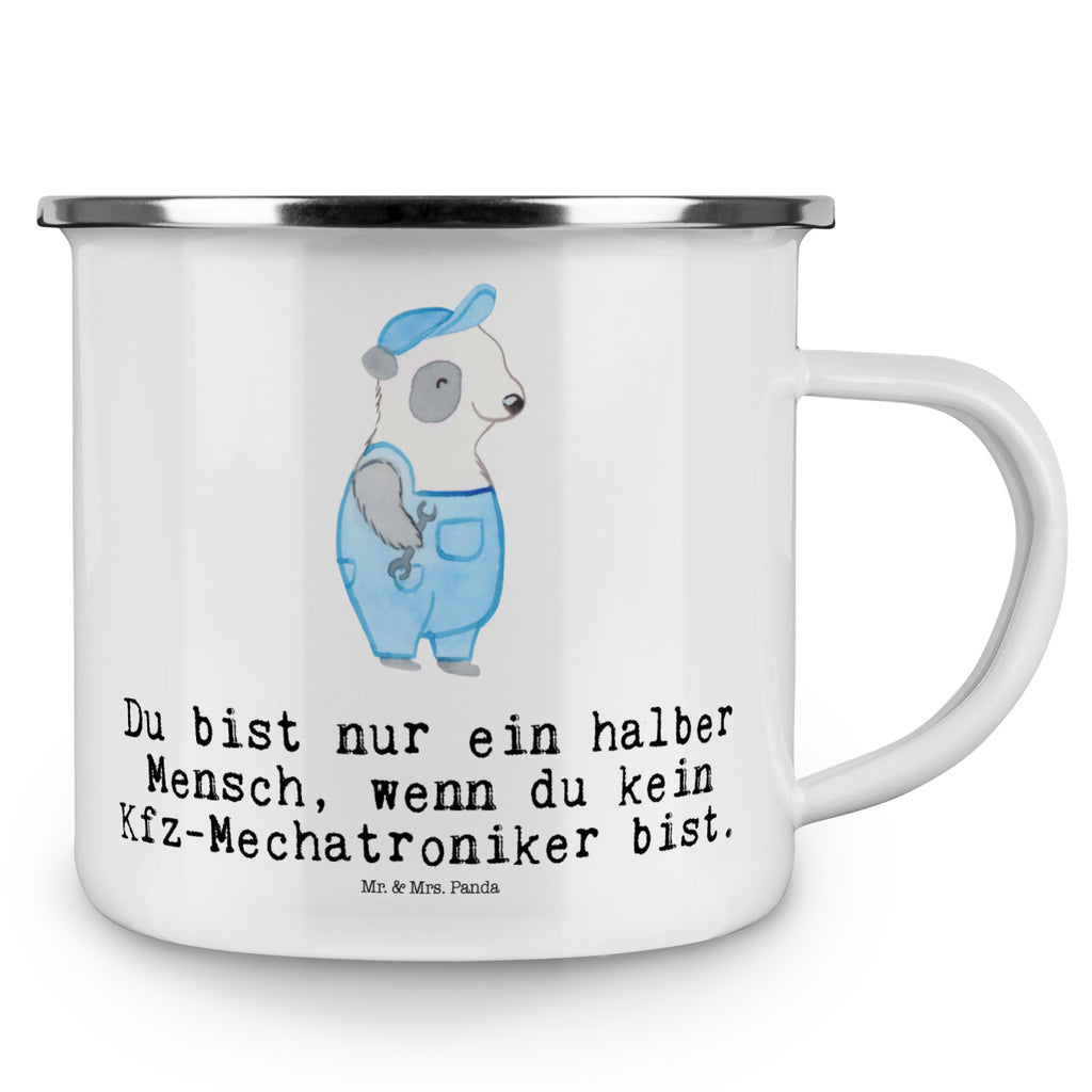 Camping Emaille Tasse Kfz-Mechatroniker mit Herz Campingtasse, Trinkbecher, Metalltasse, Outdoor Tasse, Emaille Trinkbecher, Blechtasse Outdoor, Emaille Campingbecher, Edelstahl Trinkbecher, Metalltasse für Camping, Kaffee Blechtasse, Camping Tasse Metall, Beruf, Ausbildung, Jubiläum, Abschied, Rente, Kollege, Kollegin, Geschenk, Schenken, Arbeitskollege, Mitarbeiter, Firma, Danke, Dankeschön, Kfz-Mechatroniker, Kraftfahrzeugmechaniker, Meister, Gesellenprüfung