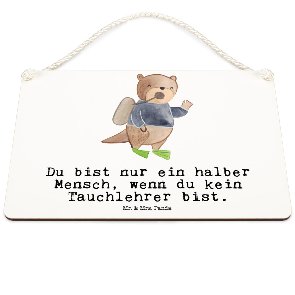 Deko Schild Tauchlehrer mit Herz Dekoschild, Deko Schild, Schild, Tür Schild, Türschild, Holzschild, Wandschild, Wanddeko, Beruf, Ausbildung, Jubiläum, Abschied, Rente, Kollege, Kollegin, Geschenk, Schenken, Arbeitskollege, Mitarbeiter, Firma, Danke, Dankeschön