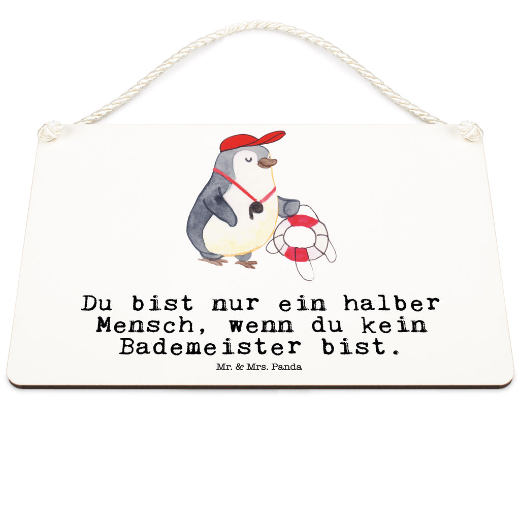 Deko Schild Bademeister mit Herz Dekoschild, Deko Schild, Schild, Tür Schild, Türschild, Holzschild, Wandschild, Wanddeko, Beruf, Ausbildung, Jubiläum, Abschied, Rente, Kollege, Kollegin, Geschenk, Schenken, Arbeitskollege, Mitarbeiter, Firma, Danke, Dankeschön, Bademeister, Rettungsschwimmer, Schwimmmeister, Schwimmbad, Freibad, Badeanstalt, Schwimmverein, Schwimmschule