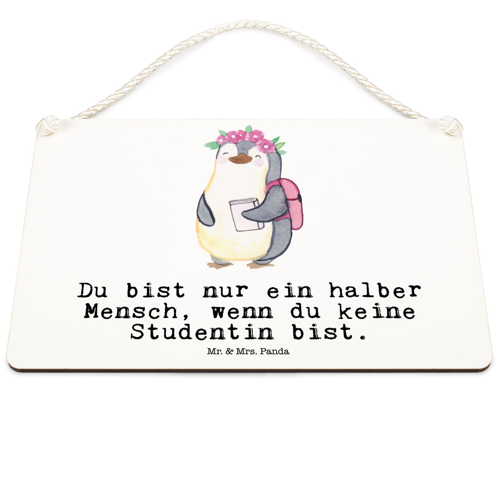 Deko Schild Studentin mit Herz Dekoschild, Deko Schild, Schild, Tür Schild, Türschild, Holzschild, Wandschild, Wanddeko, Beruf, Ausbildung, Jubiläum, Abschied, Rente, Kollege, Kollegin, Geschenk, Schenken, Arbeitskollege, Mitarbeiter, Firma, Danke, Dankeschön