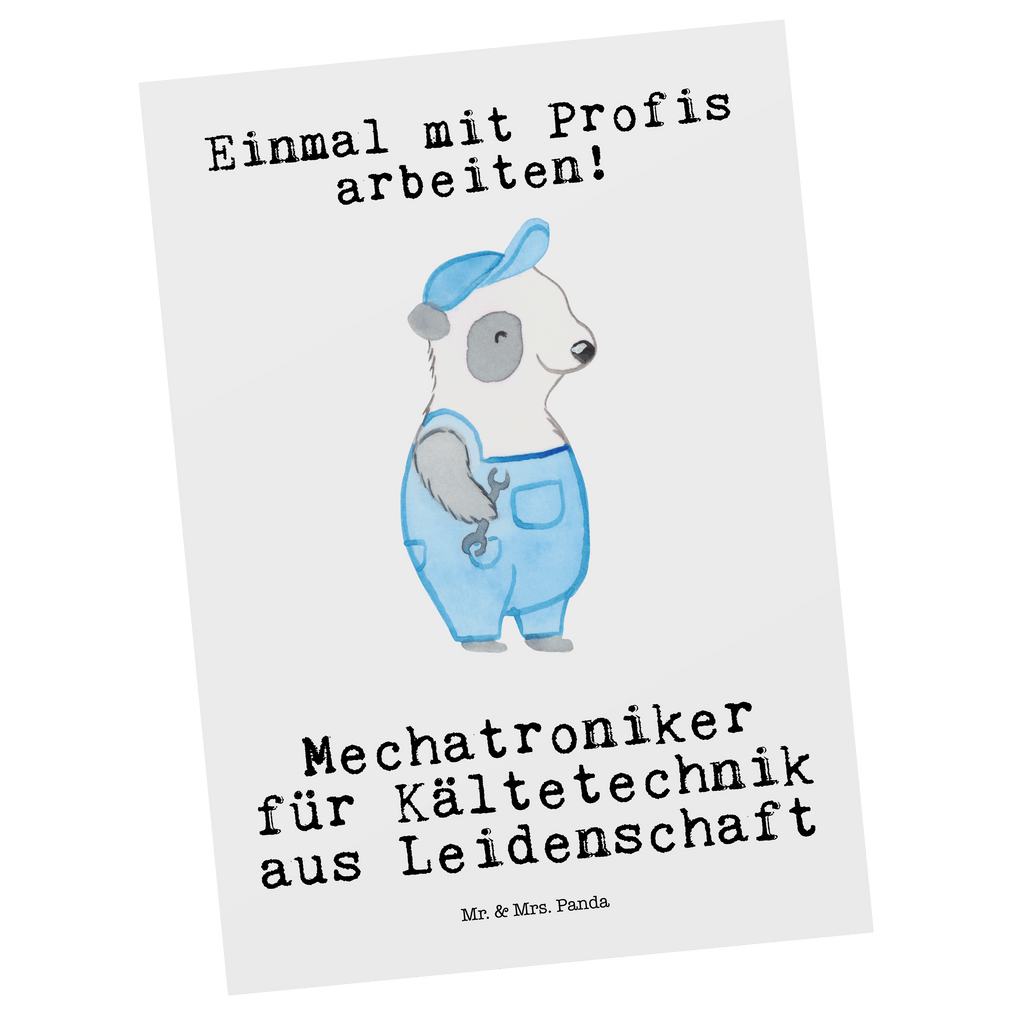 Postkarte Mechatroniker für Kältetechnik aus Leidenschaft Geschenkkarte, Grußkarte, Karte, Einladung, Ansichtskarte, Geburtstagskarte, Einladungskarte, Dankeskarte, Beruf, Ausbildung, Jubiläum, Abschied, Rente, Kollege, Kollegin, Geschenk, Schenken, Arbeitskollege, Mitarbeiter, Firma, Danke, Dankeschön, Mechatroniker für Kältetechnik, Gesellenprüfung
