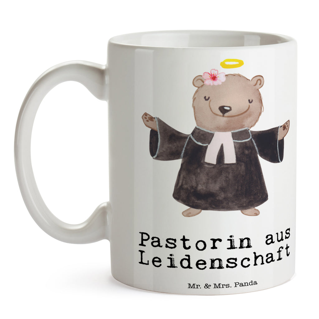 Tasse Pastorin aus Leidenschaft Pastorin, Dienerin Gottes
Geistliche, Pfarrerin, Predigerin
Priesterin, Theologin, Kirche,  Becher, Kaffeetasse, Kaffeebecher, Tee, Frühstück, Büro  Beruf, Ausbildung, Jubiläum, Abschied, Rente, Kollege, Kollegin, Geschenk, Schenken, Arbeitskollege, Mitarbeiter, Firma, Danke, Dankeschön