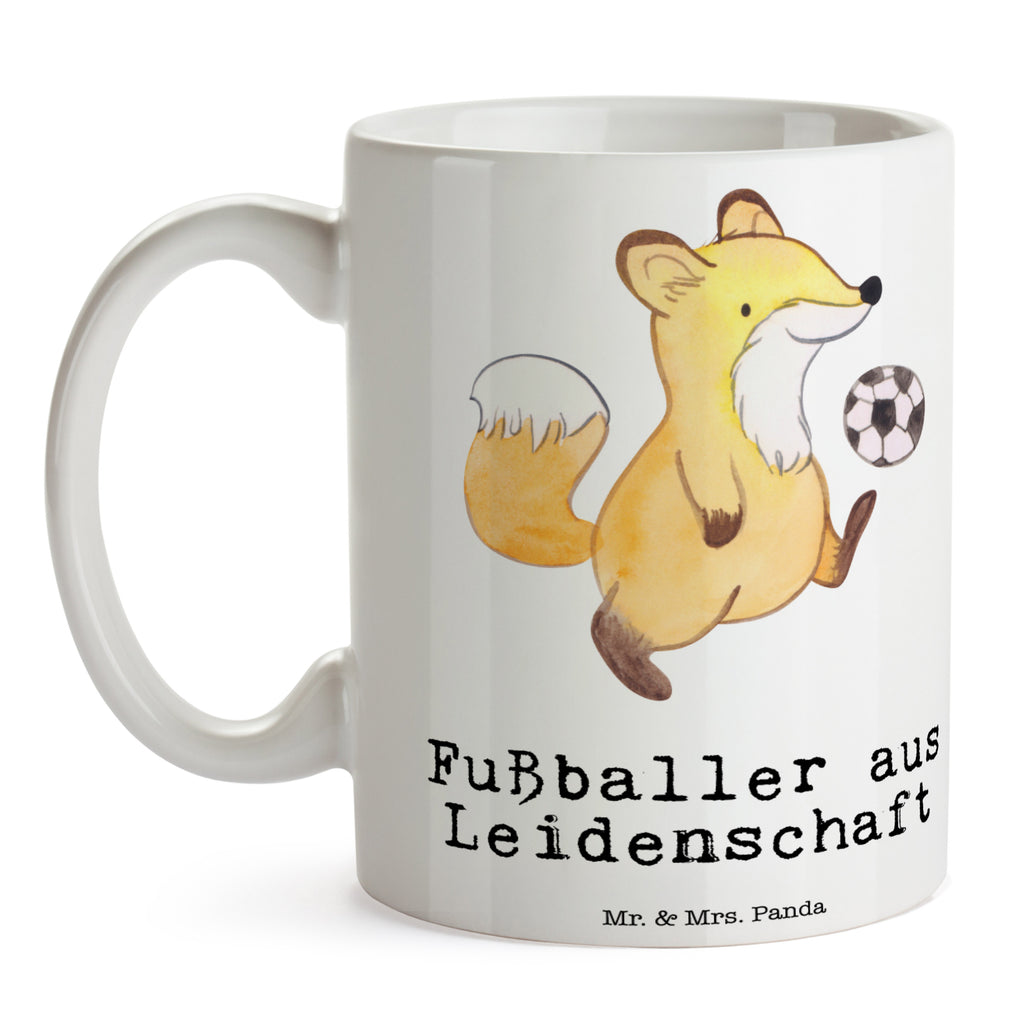 Tasse Fußballer aus Leidenschaft Fußballer, Fußballspieler, Profi Fußballer, Fußballspiel, Glücksbringer,  Becher, Kaffeetasse, Kaffeebecher, Tee, Frühstück, Büro  Beruf, Ausbildung, Jubiläum, Abschied, Rente, Kollege, Kollegin, Geschenk, Schenken, Arbeitskollege, Mitarbeiter, Firma, Danke, Dankeschön