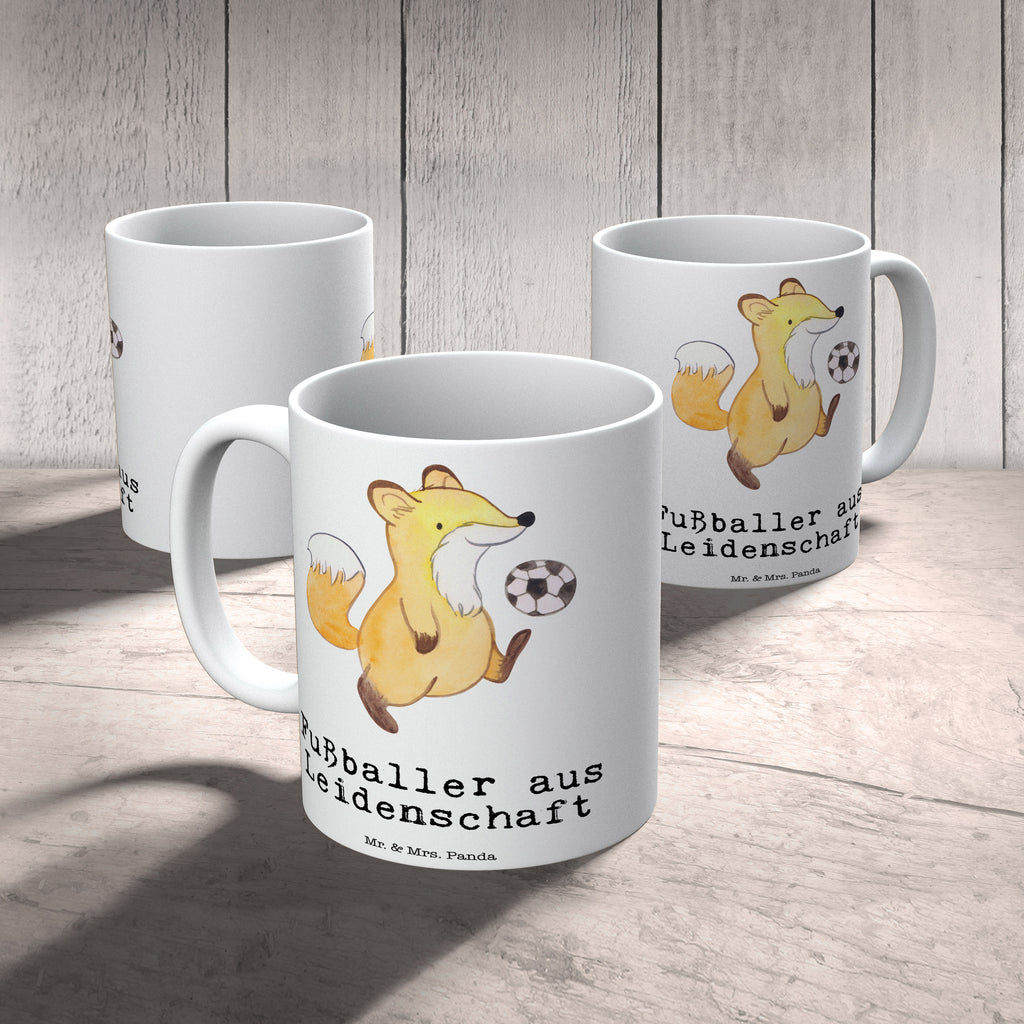 Tasse Fußballer aus Leidenschaft Fußballer, Fußballspieler, Profi Fußballer, Fußballspiel, Glücksbringer,  Becher, Kaffeetasse, Kaffeebecher, Tee, Frühstück, Büro  Beruf, Ausbildung, Jubiläum, Abschied, Rente, Kollege, Kollegin, Geschenk, Schenken, Arbeitskollege, Mitarbeiter, Firma, Danke, Dankeschön